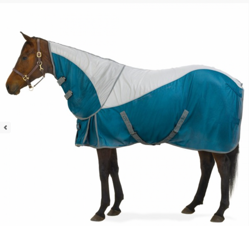 Ovation® Super Fly Sheet with Neck Cover and Surcingle Belly - Barn Dog Tack
