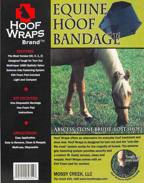 Hoof Wraps Brand Equine Hoof Bandage