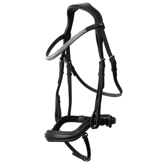 Horze Highbury Anatomical Crystal Dressage Bridle