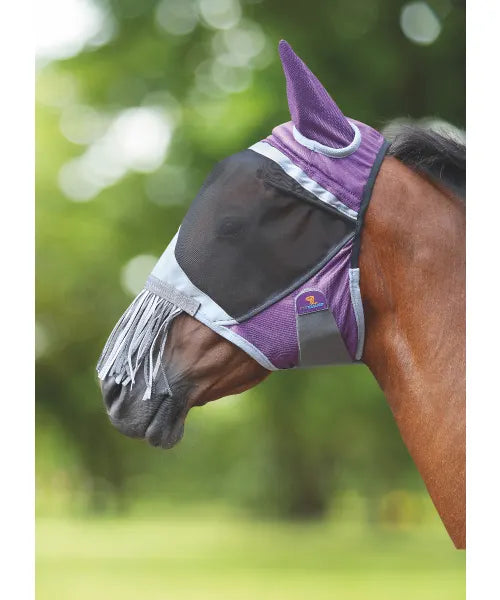 Showman® Sleepy Eyes Mesh Fly Mask – Dark Horse Tack Company